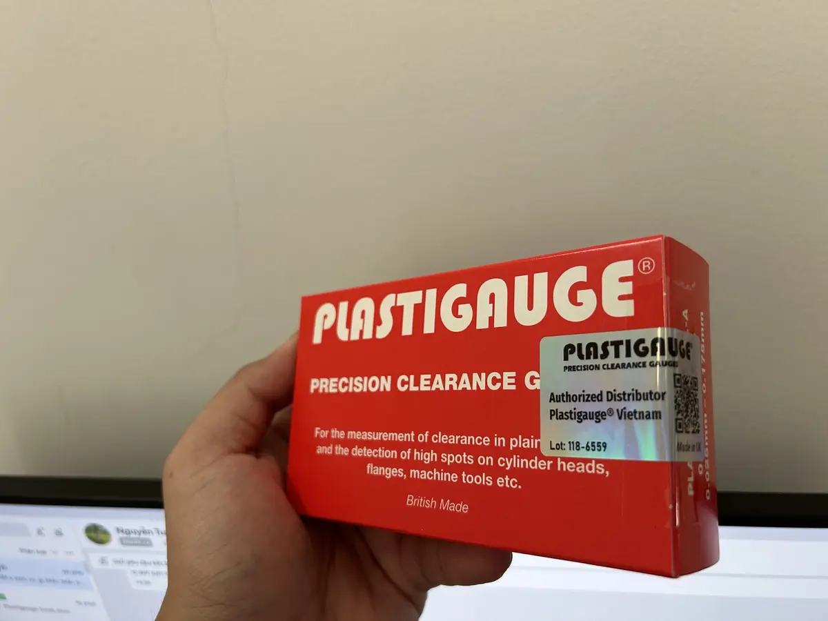 Hộp Plastigauge PL-A chính hãng với tem hologram Authorized Distributor Plastigauge Vietnam