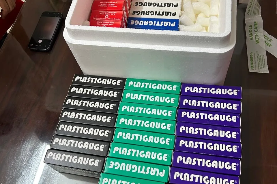 Bộ sưu tập đầy đủ Plastigauge 7 mã sản phẩm tại kho Fast Group